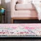 Safavieh Madison MAD447R 2"2" x 4" Fuchsia and Teal Scatter Rug, , large