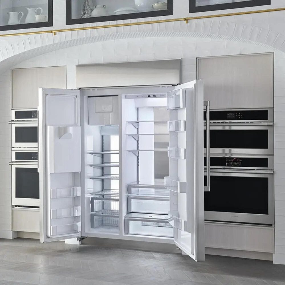 Monogram 48&quot; Smart Built-In Side by Side Refrigerator in Stainless Steel &#40;Handles Sold Separately&#41;, , large