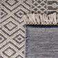 Safavieh Natura NAT852N 10" x 14" Ivory and Navy Area Rug, , large