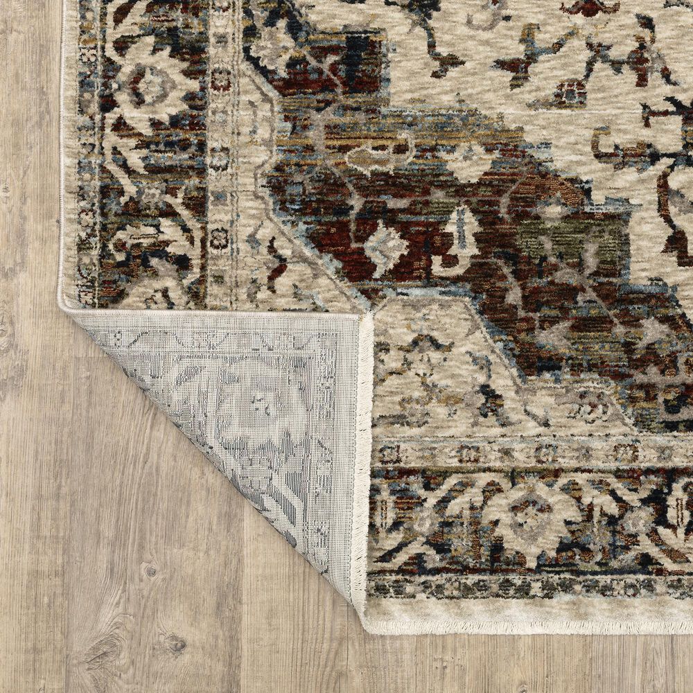 Oriental Weavers Capella Oriental Beige and Multicolor 6&#39;7&quot; x 9&#39;6&quot; Area Rug, , large