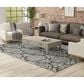 Feizy Belfort Charcoal 10" x 14" Area Rug, , large