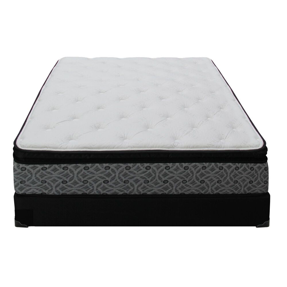 Sleeptronic Berkshire Legacy II Gel Pillow Top Plush Full Mattress with High Profile Box Spring, , large