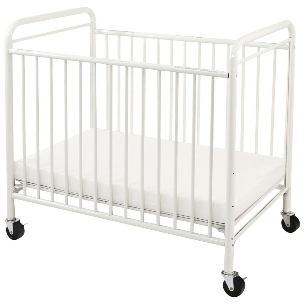 LA Baby quot The Condo quot Mini/Portable Evacuation Window Crib in White