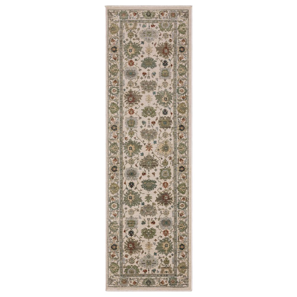 Oriental Weavers Eliana Ivory and Multicolor 2"3" x 7"6" Runner, , large