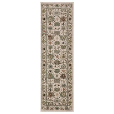 Oriental Weavers Eliana Ivory and Multicolor 2"3" x 7"6" Runner, , large