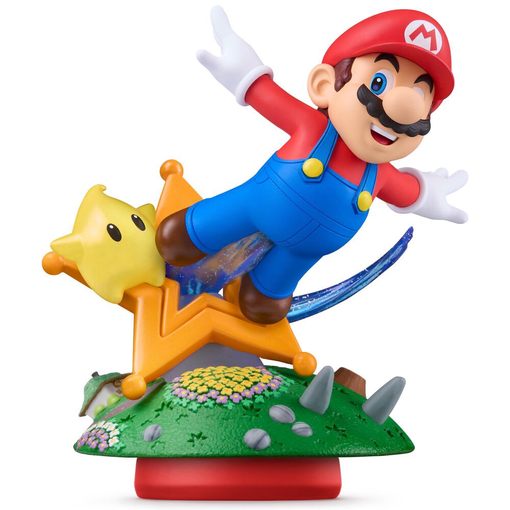 Nintendo amiibo Super Mario Galaxy and Super Mario Galaxy 2 Series Figure - Mario and Luma, , large
