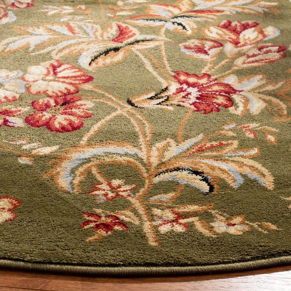 Safavieh Lyndhurst 8&#39; Round Sage Area Rug, , large