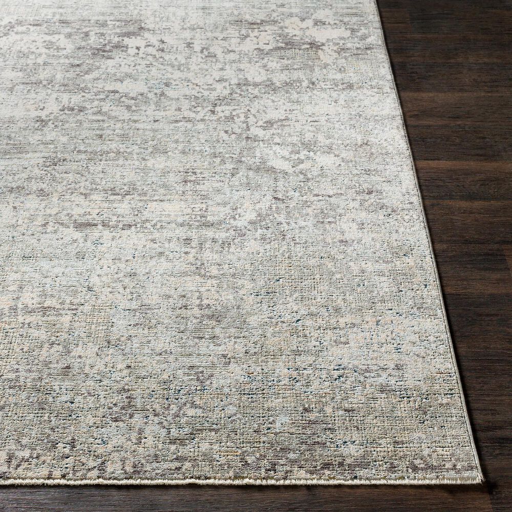 Surya Presidential PDT-2303 7&#39;9&quot; x 10&#39;3&quot; Blue, Gray and Orange Area Rug, , large
