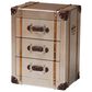Baxton Studio Naylor 3-Drawer Cabinet in Matte Bronze, , large