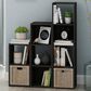 HOMLUX 3-Cube Open Shelf Bookshelf in Espresso, , large