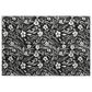 Dalyn Rug Company Soft Essentials Floral Black 2"6" x 3"10" Indoor/Outdoor Area Rug, , large