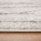 Feizy Vancouver 39NTF 12" x 15" Beige and Brown Area Rug, , large