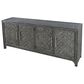 Waltham Gramercy 4 Door Accent Cabinet in Platinum, , large