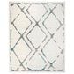 Safavieh Skyler SKY197D 8" x 10" Ivory and Blue Area Rug, , large