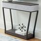 Ashley Sethlen Console Sofa Table with Speaker in Gray and Black, , large
