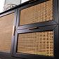 Southern Enterprises Chekshire Anywhere Storage Cabinets in Black and Natural, , large