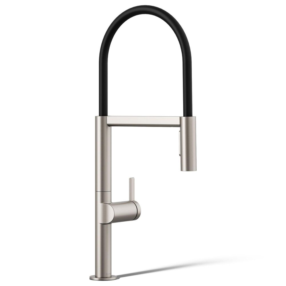 Kohler Components Semi-Professional Kitchen Sink Faucet in Vibrant Stainless, , large