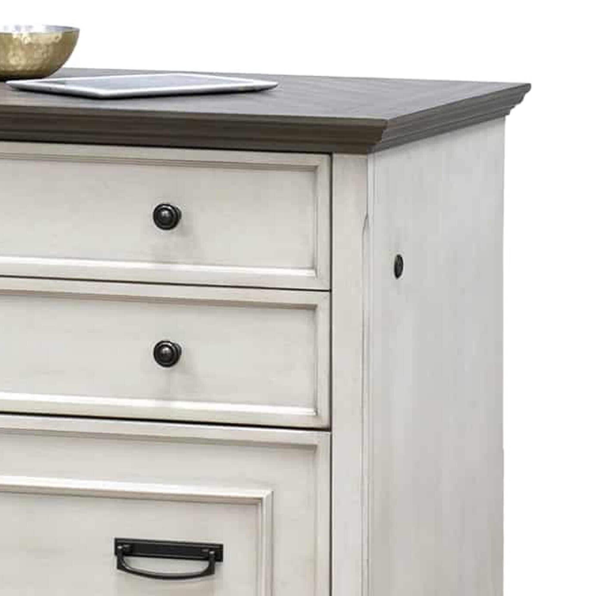 Wycliff Bay Hartford Lateral File in Eggshell | Nebraska Furniture