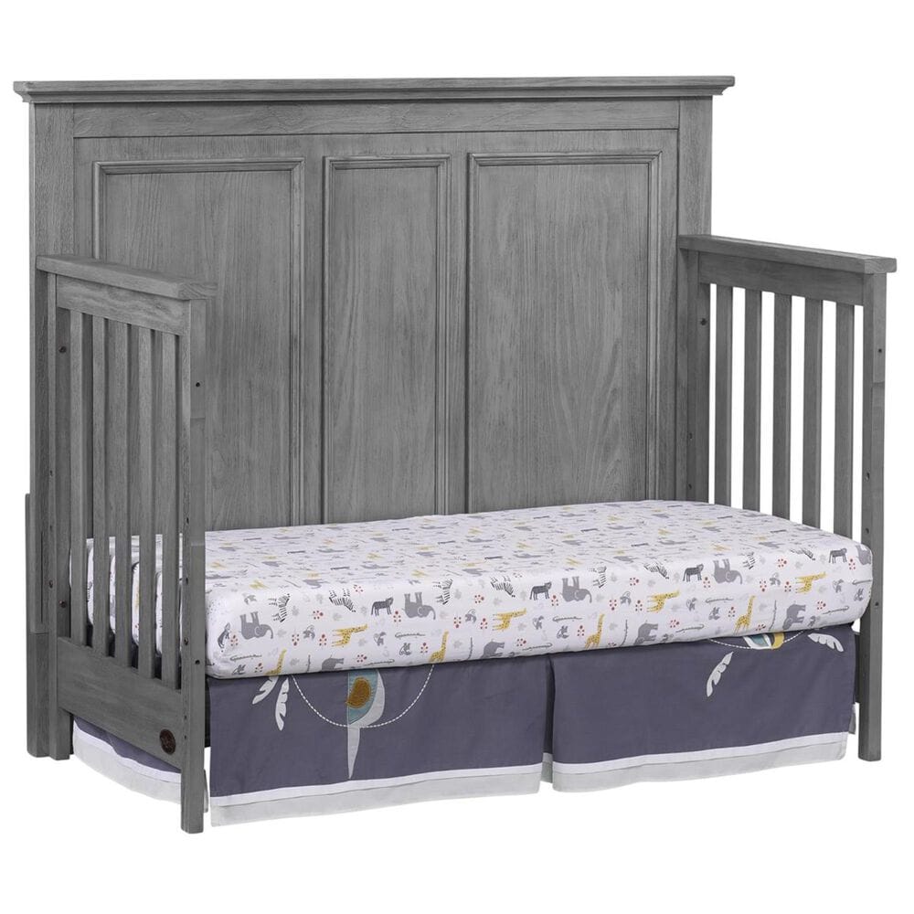 Oxford Baby Kenilworth 3 Piece Nursery Set in Graphite Gray, , large