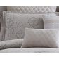 Hallmart Collectibles Kearney Damask 9-Piece Queen Comforter Set in Tuton and Ivory, , large