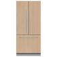 Fisher and Paykel 3-Piece Contemporary Square Handle Kit for RS32A French Door Refrigerator in Stainless Steel, , large