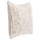 Classic Home Tavira 22" Square Throw Pillow in Natural, , large