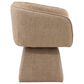 Blue Sun Designs Jonie Dining Swivel Arm Chair in Camel, , large