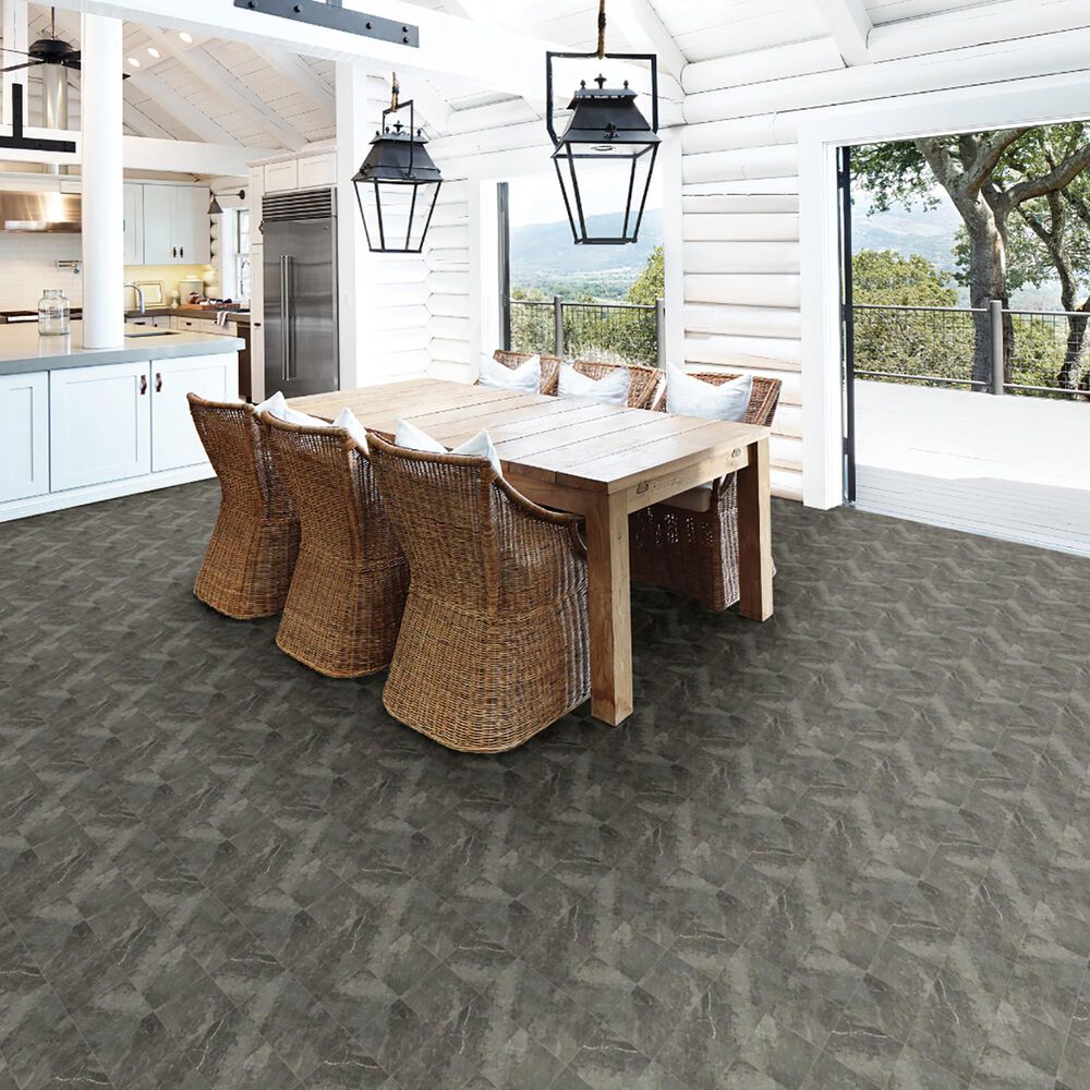 Shaw Oasis Dark Grey 12&quot; x 24&quot; Ceramic Tile, , large