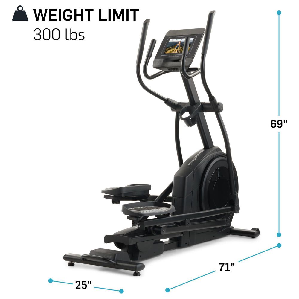 NordicTrack AirGlide 7i Elliptical in Black, , large