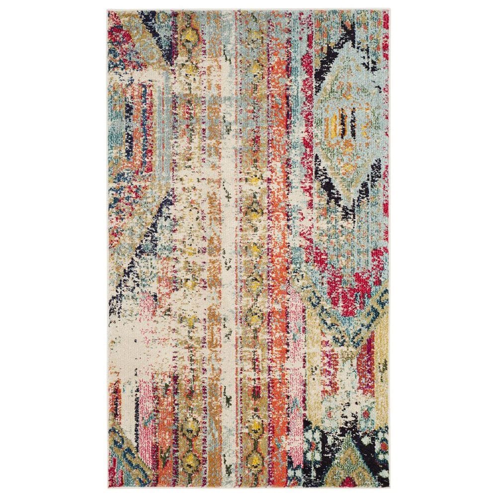 Safavieh Monaco MNC222F-4 4" x 5"7" Multi Area Rug, , large