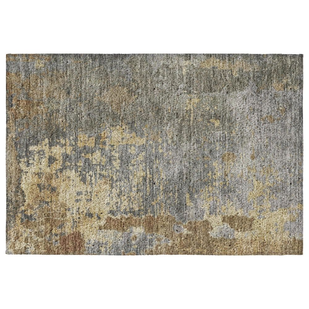 Dalyn Rug Company Kochi KC11 Pewter 1"8" x 2"6" Area Rug, , large
