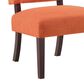 OSP Home Jasmine Accent Chair in Tangerine, , large