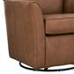 Ashley Braydunn Swivel Glider Accent Chair in Caramel, , large