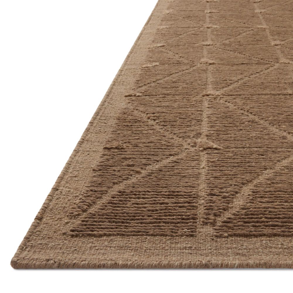Loloi Mallory Mocha 5'6" x 8'6" Area Rug, , large