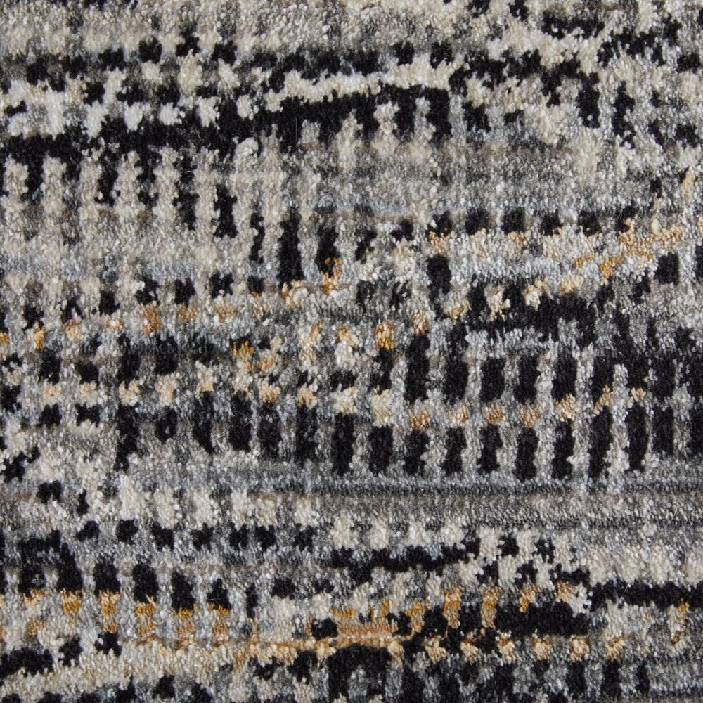 Feizy Sonora 9&#39; x 12&#39;8&quot; Gray and Charcoal Area Rug, , large