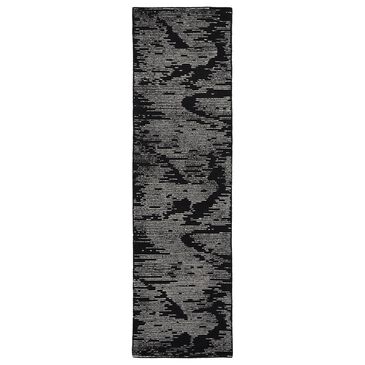 Nourison Ma30 Star 2"3" x 8" Black and Ivory Runner, , large