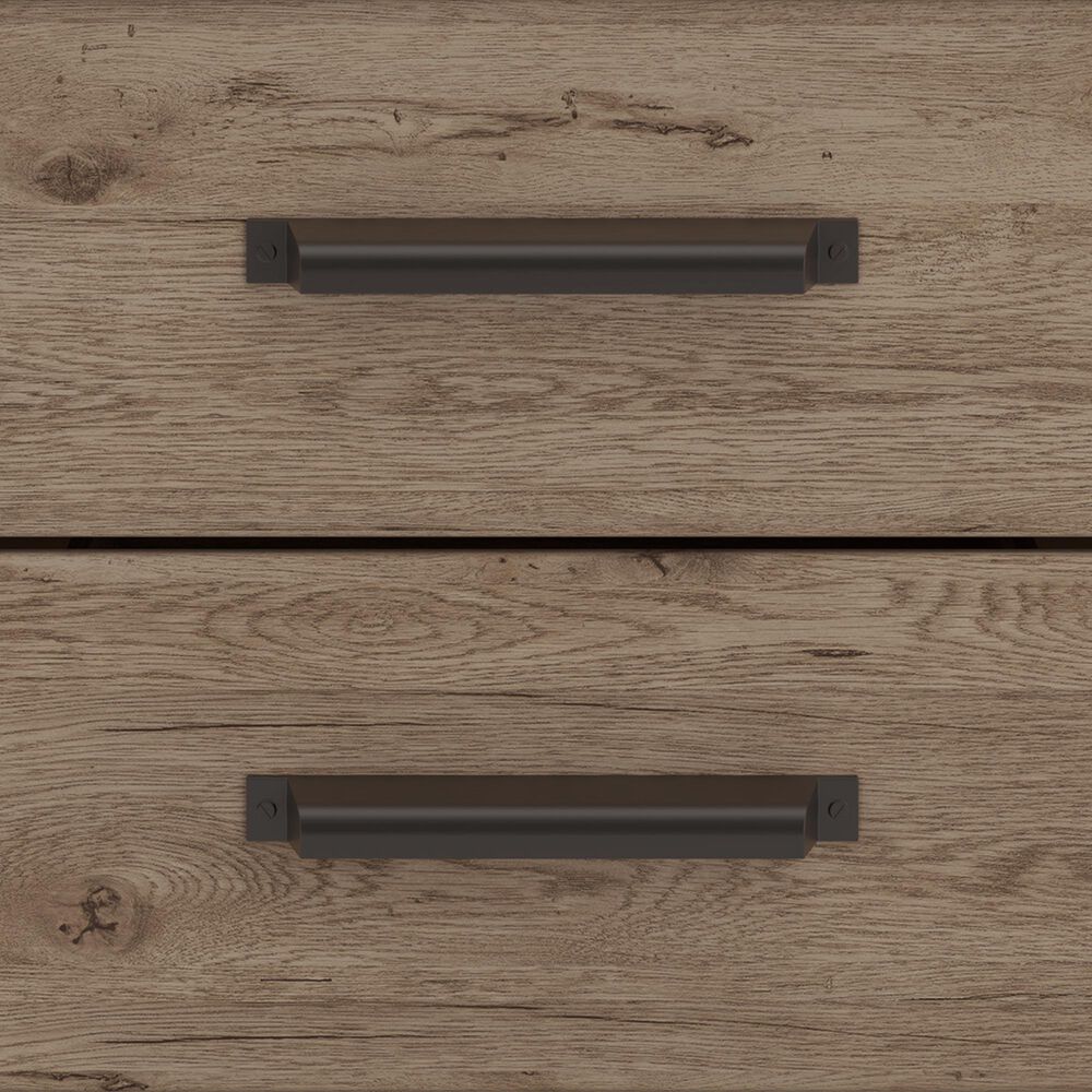 Ashley Oliandon 2-Drawer Nightstand in Light Brown, , large