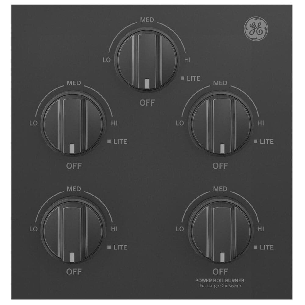 GE Appliances 36&quot; Built-In Gas Cooktop in Black, , large