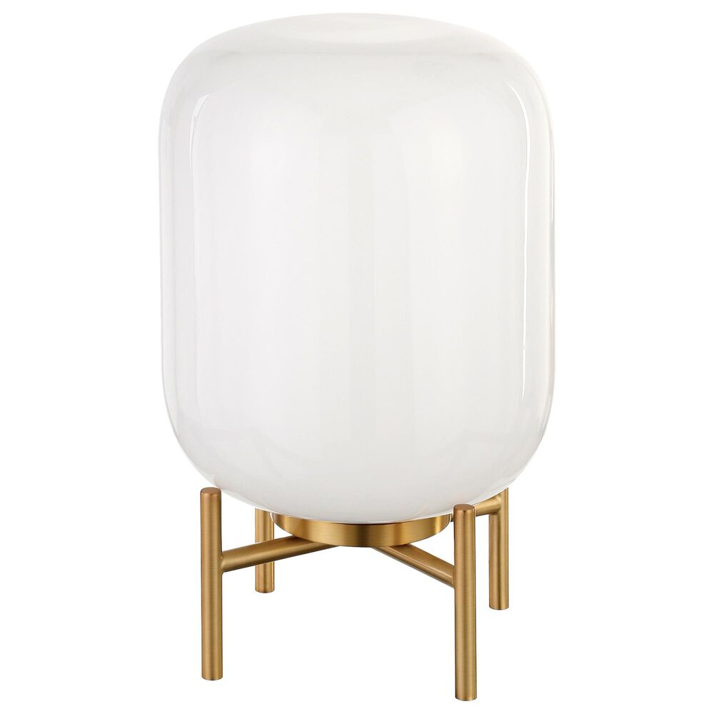 Hudson and Canal Edison Table Lamp in Brass, , large
