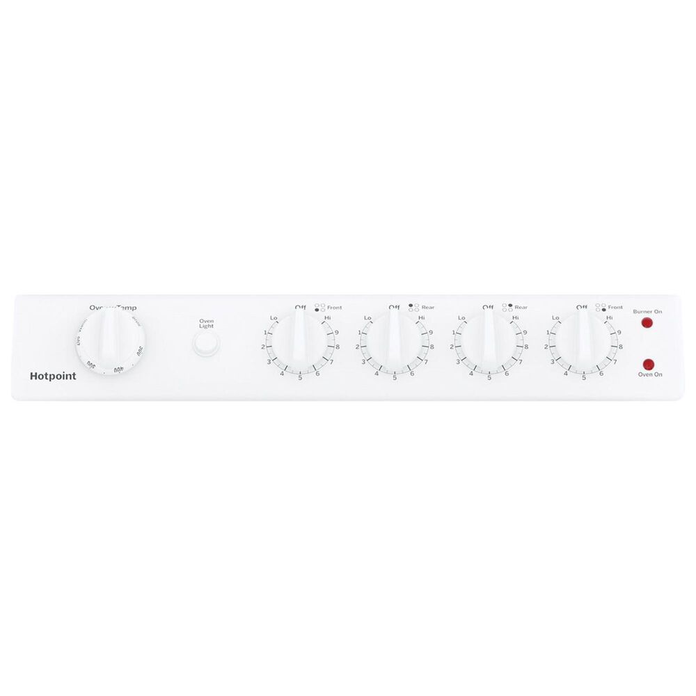 Hotpoint 24&quot; Front-Control Electric Range in White, , large