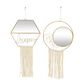 Novogratz Contemporary Wall Mirror in Polished Gold (Set of 2), , large
