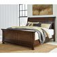 Millenium Porter King Sleigh Bed in Rustic Brown, , large