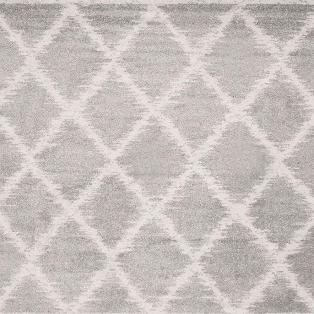 Safavieh Adirondack ADR120B 6&#39; Round Silver and Ivory Area Rug, , large
