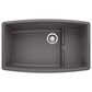 Blanco Performa Cascade Kitchen Sink with Colander in Cinder, , large