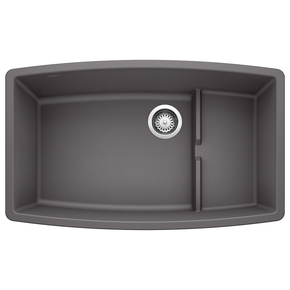 Blanco Performa Cascade Kitchen Sink with Colander in Cinder, , large