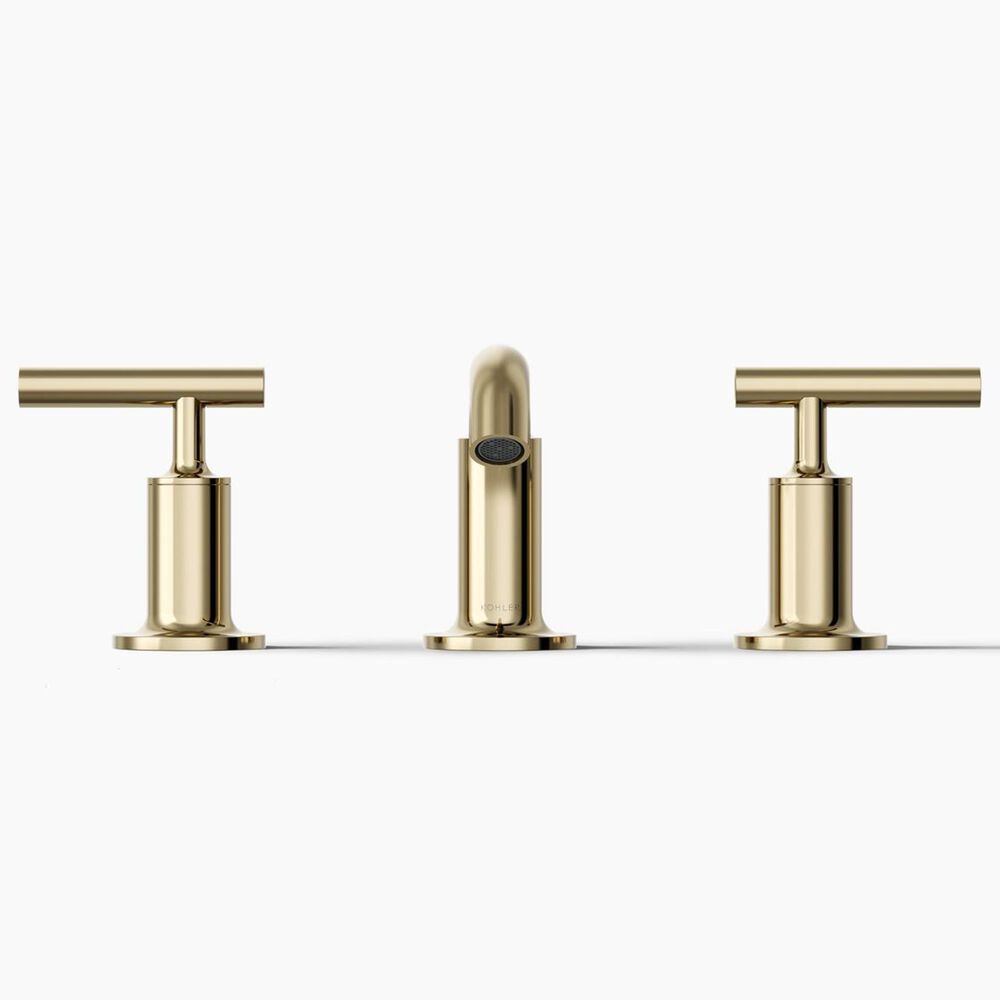 Kohler Purist Widespread Bathroom Sink Faucet in Vibrant French Gold, , large