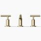Kohler Purist Widespread Bathroom Sink Faucet in Vibrant French Gold, , large