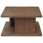 Moe"s Home Collection Casey Small Coffee Table in Dark Brown, , large
