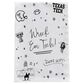 Valiant Gifts Texas Tech Confetti Tea Towel in Black, , large