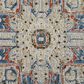 Feizy Kaia 39HTF 12" x 15" Blue and Red Area Rug, , large